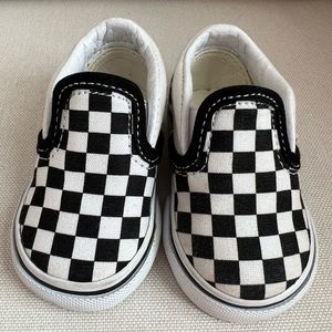 Infant/Baby checkered vans